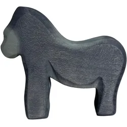 Holztier Gorilla Handgefertigt - Nachhaltiges Holzspielzeug aus Linde - Fördert Kreativität, Fantasie & Intelligenz - 12x10x3 cm - Mit Bio-Ölen