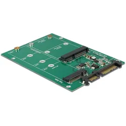 Delock 62670 Schnittstellenkarte/Adapter Eingebaut M.2, mSATA, SSD + Festplatte Zubehör