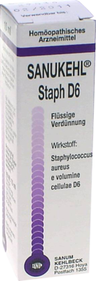 SANUM-KEHLBECK GmbH & Co. KG SANUKEHL Staph D 6 Tropfen 10 ml 07403008