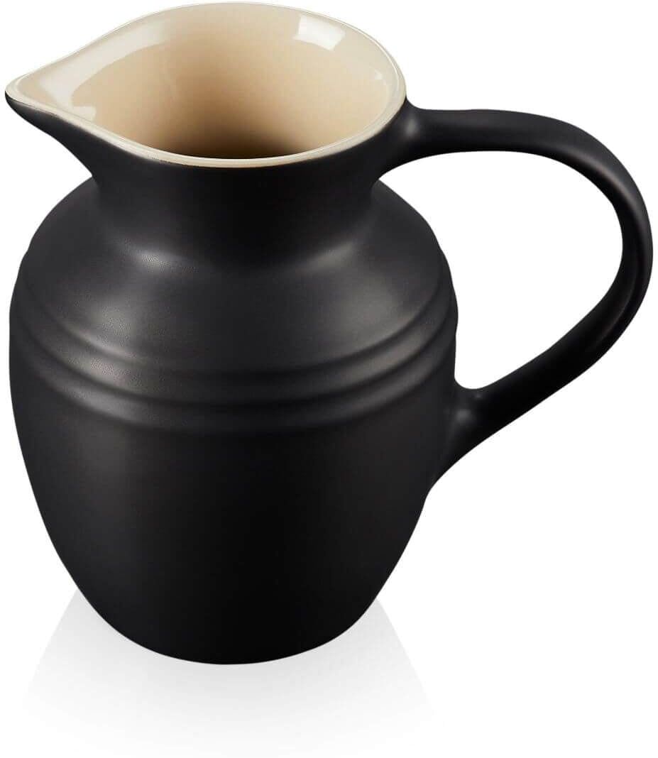 Le Creuset Stoneware Breakfast Jug - Satin Black