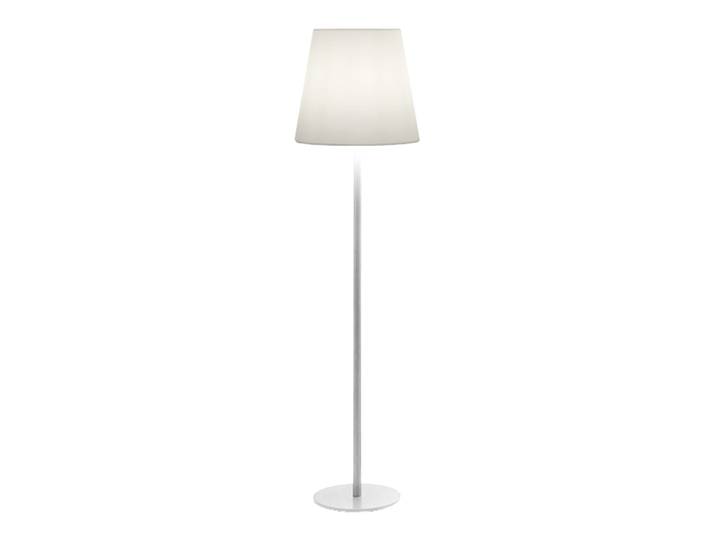 SLIDE lampadaire pour l'extérieur ALI BABA STEEL H 165 cm (Base blanc opaque - Polyéthylène et métal)