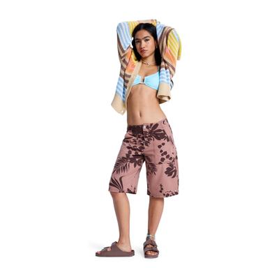 Shorts ROXY "Favorite Moment", Damen, Gr. M, Normalgrößen, braun (braunie sweet mai), Obermaterial: 100% Baumwolle., Hosen Shorts