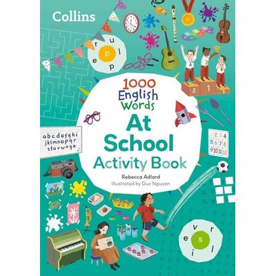 Collins 1000 English Words Activity Book: At school, Taschenbuch von , HarperCollins, 978-0-00-875636-9