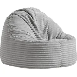 Sitzsack Verreto Hellgrau Cord