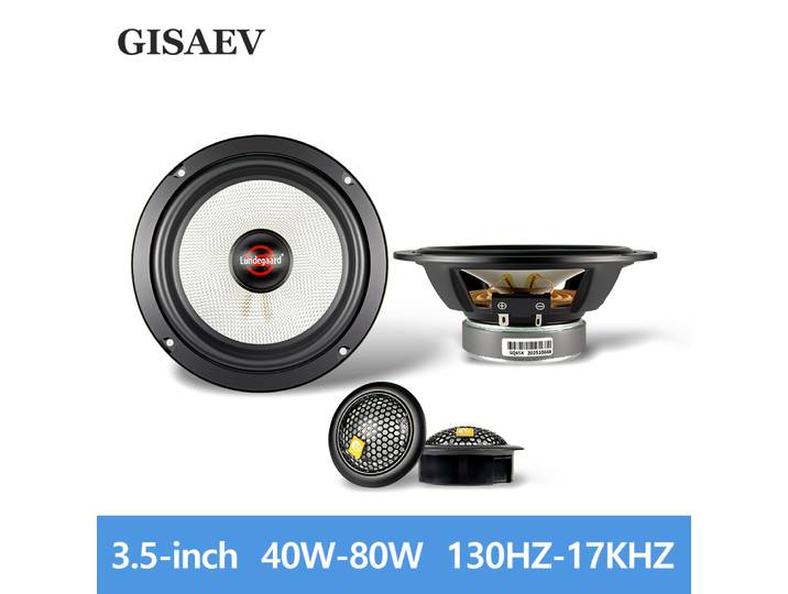 Ensemble de haut-parleurs de voiture de 6,5 pouces 240W (2×120W), haut-parleurs coaxiaux, tweeters à dôme en soie, installation sans perte pour woofers