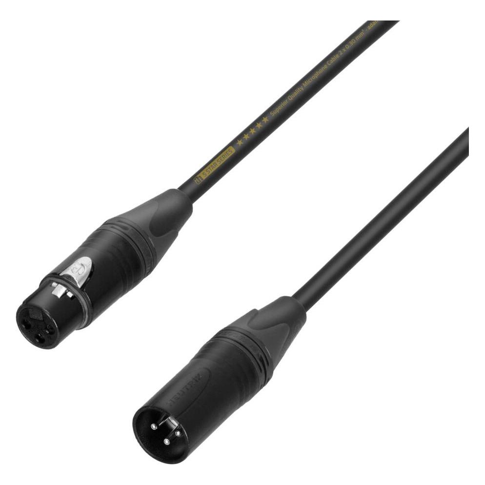 AH Cables Mikrofonkabel (3 m, XLR Kabel) (KM3FMBLK)