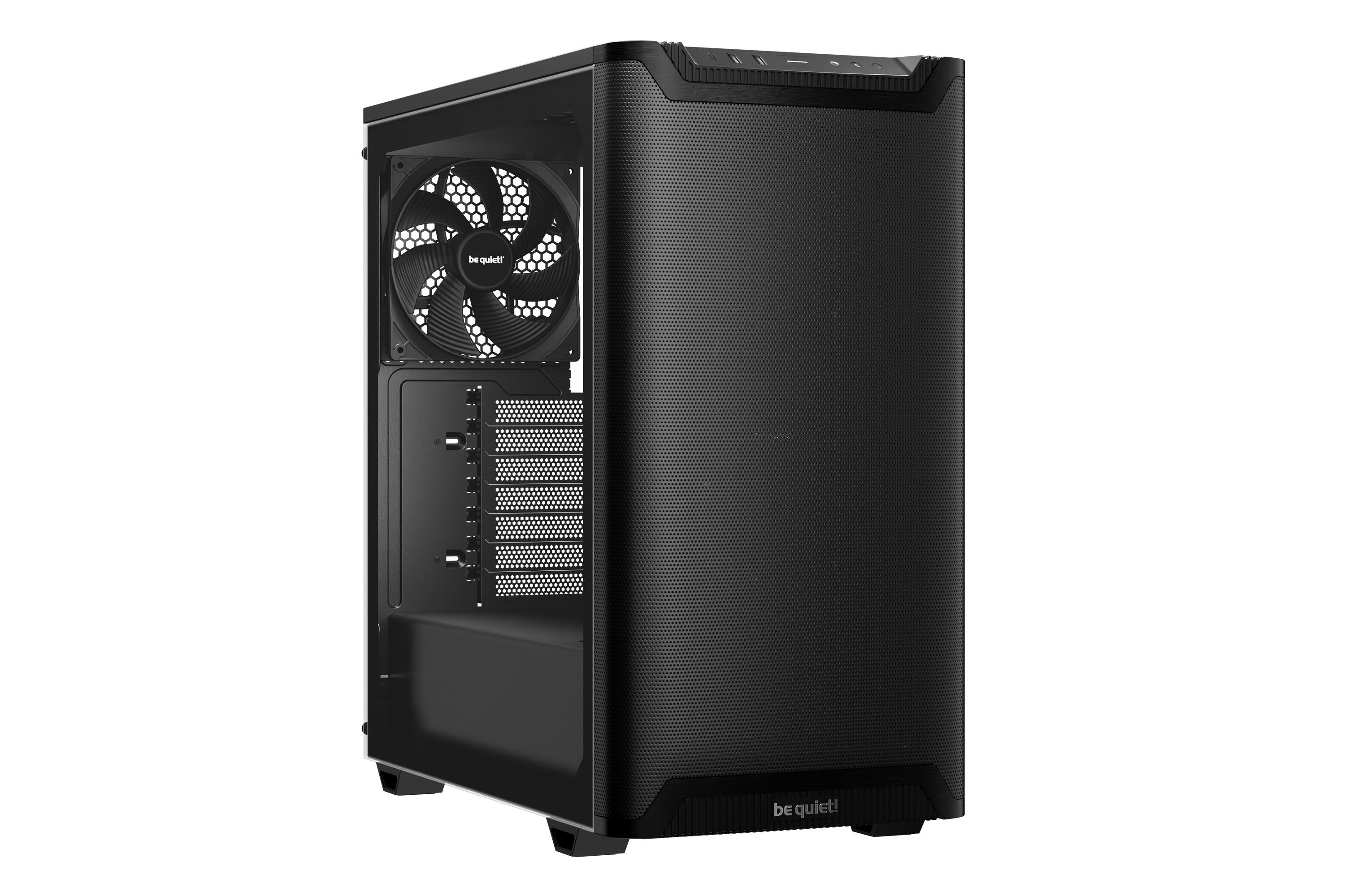 be quiet! Pure Base 501 Airflow Window Schwarz Midi Tower Gaming Gehäuse BGW74