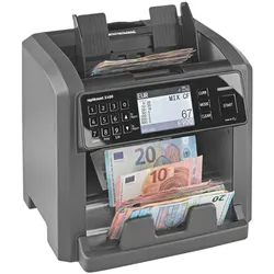 ratiotec Banknotenzählmaschine »Rapidcount X 400« grau, 28x29.7x24 cm