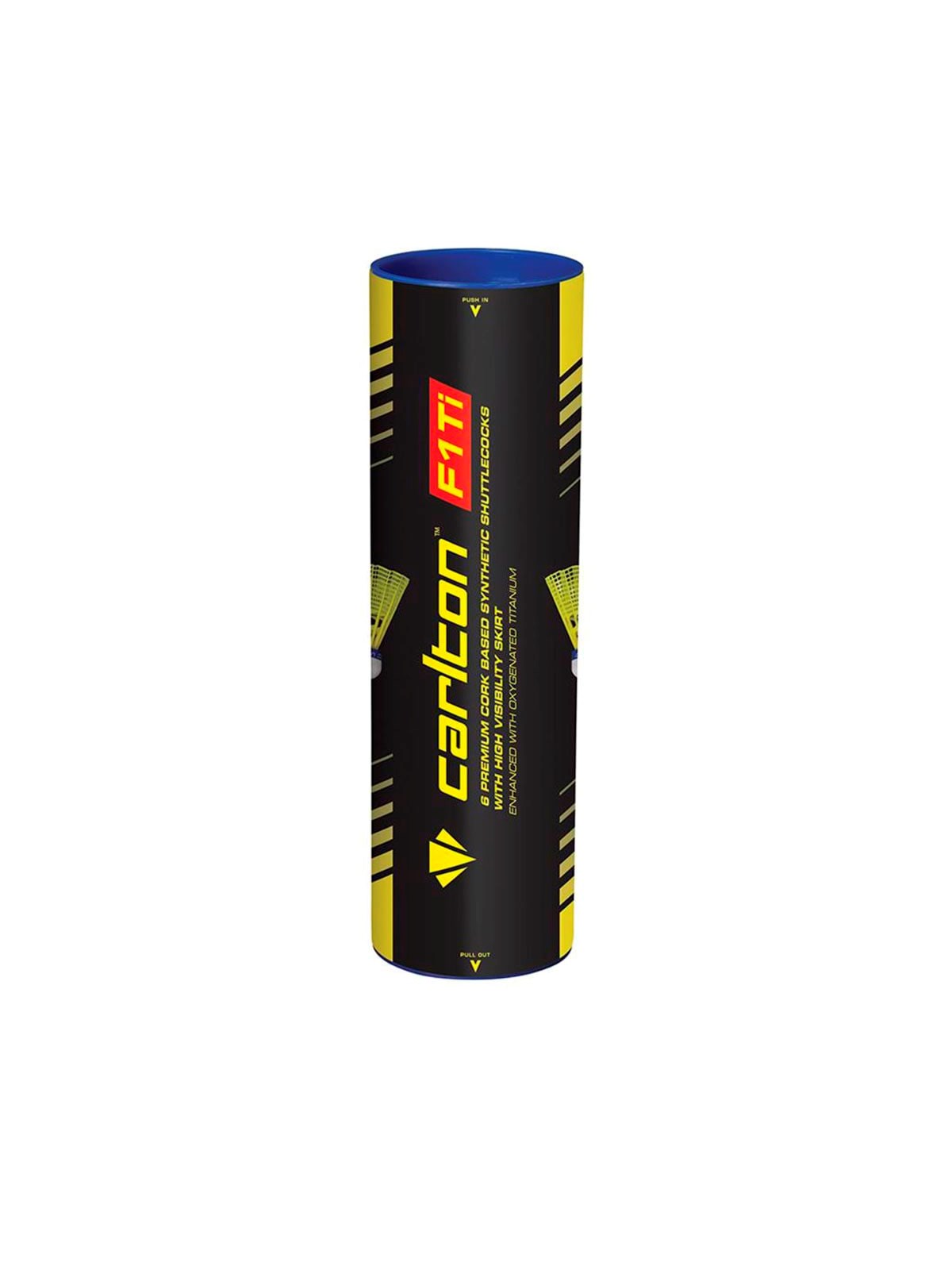 Carlton F1 Ti Nylon Badminton Balls Yellow