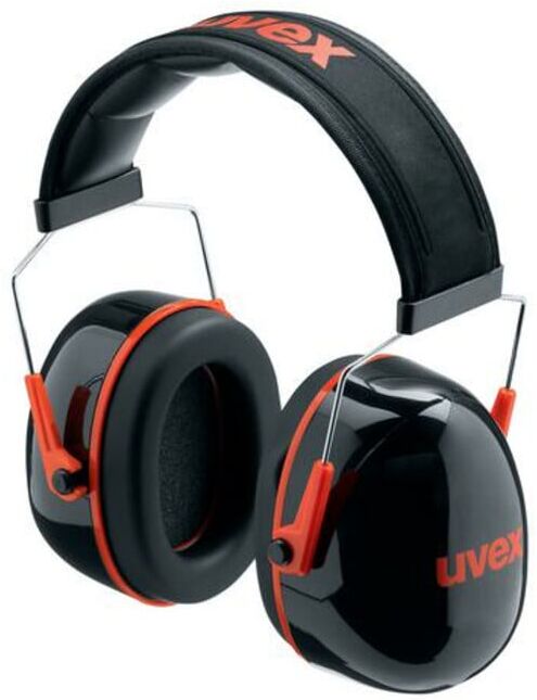 uvex Protection auditive uvex K3, noir, rouge, SNR 33 dB, taille S, M, L (2600003)