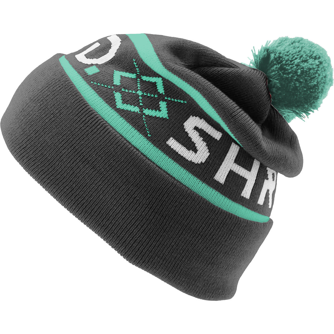 Shred Mütze WOODSIDE charcoal/aqua