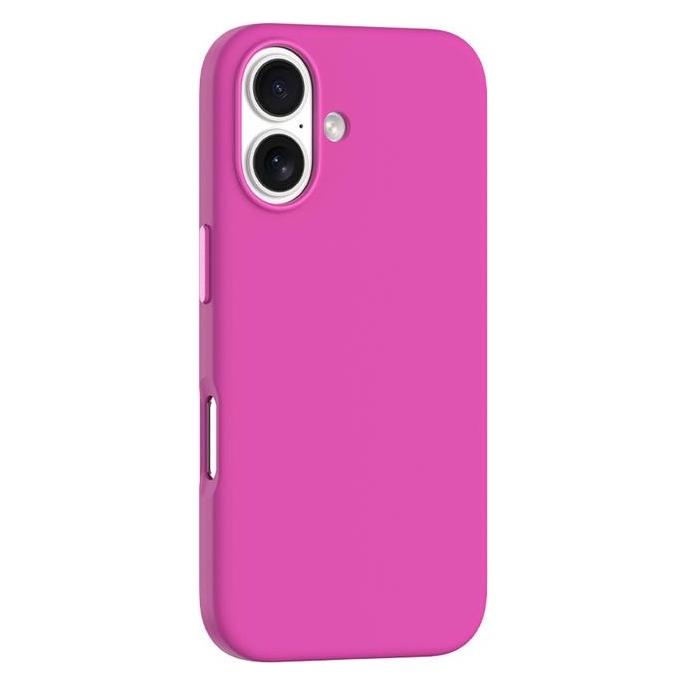 Devia Nature Series rosarot / Hülle / Apple iPhone 16 / Silikon / Magnetisch (Apple iPhone 16) (6942297116412)