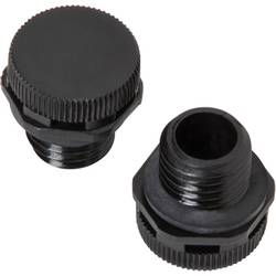 Weidmüller 1868570000-10 DAE M12 PA LONG Druckausgleichselement M12 M12 Polyamid Schwarz 10 St.