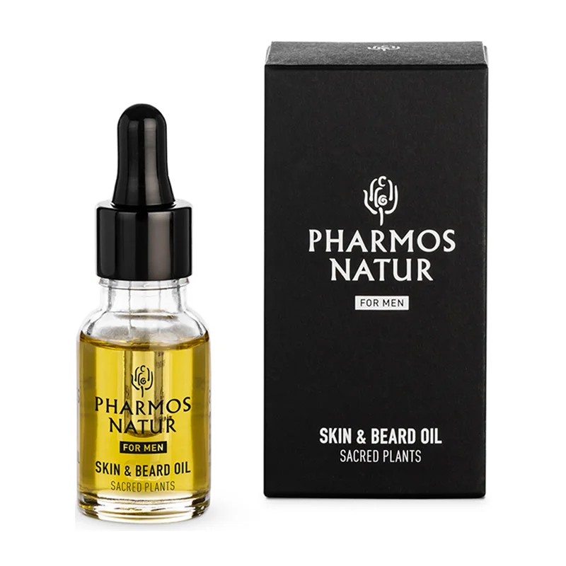 PHARMOS NATUR Nature of Men, Skin & Beard Oil, 15ml 1-040004