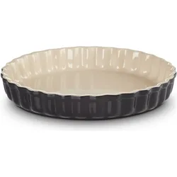 Le Creuset Tarte Form rund Trad. 28cm schwarz L, Backform, Schwarz