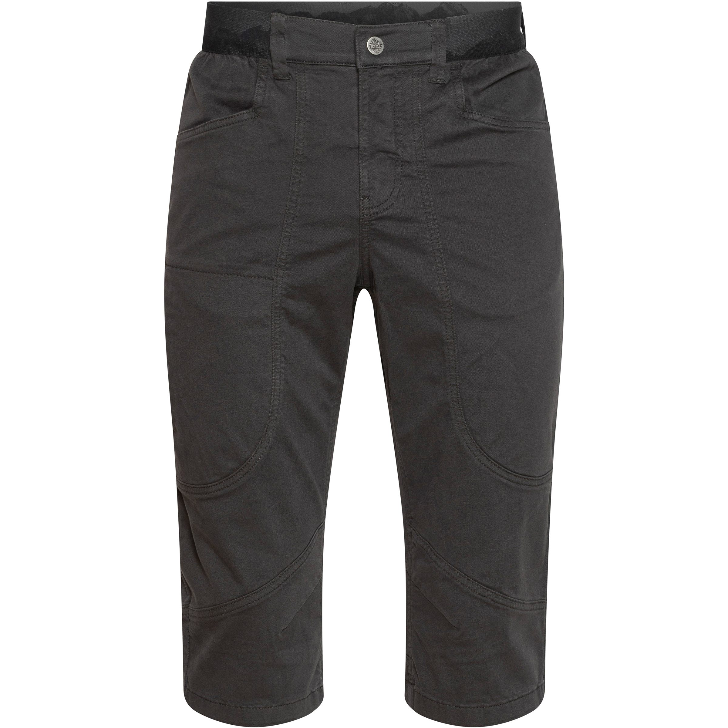 Chillaz Wilder Kaiser 2.0 3/4 Hose Herren Jeans & Freizeithose schwarz Größe S Bouldern | Sportklettern | Lifestyle Hautfreundlich