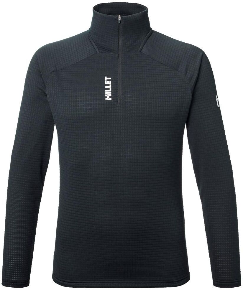 Millet  - Parmelan Light Fleece 1/2 Zip Black - XL - Polaire