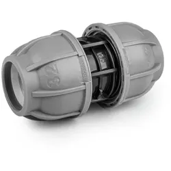 Kupplung 20mm PE Rohr Verbinder Fittings PN10 Bradas DSRA10L2020
