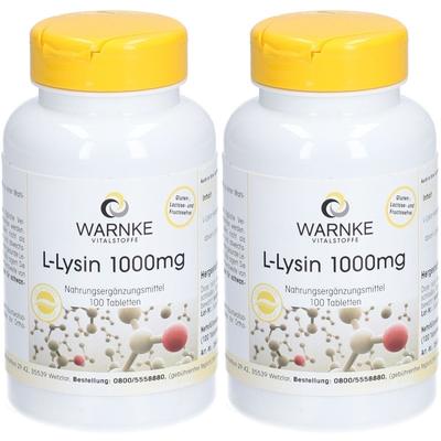 L-Lysin 1000Mg x2 2x100 St Tabletten