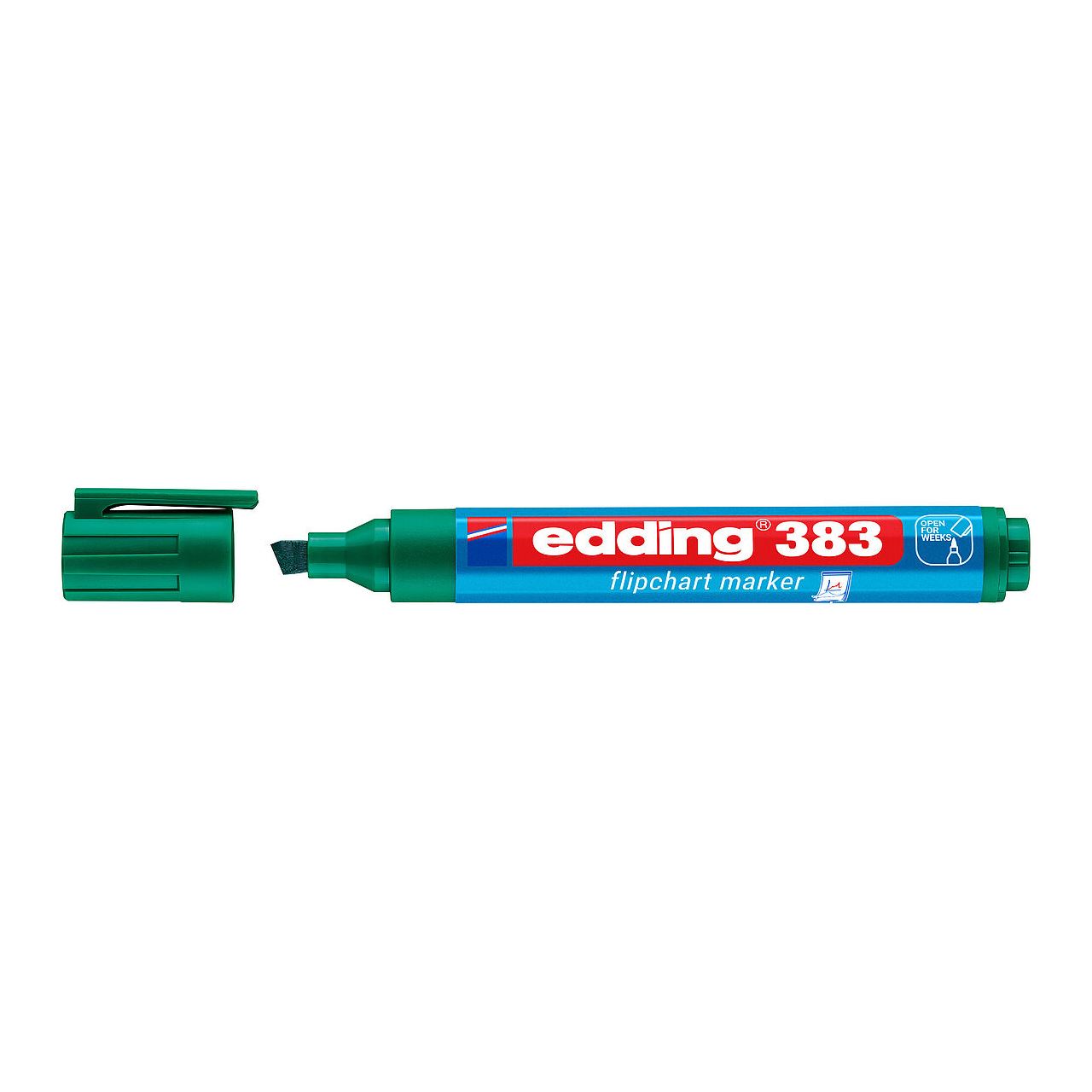 edding 383 Flipchart-Marker grün 1,0 - 5,0 mm, 10 St.