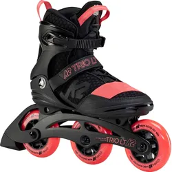 K2 TRIO LT 100 W Inline Skate 2026 black/coral - 42,5