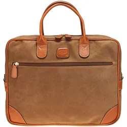 Brics Life Aktentasche 38 cm Laptopfach (16.14", Universal), Notebooktasche, Braun