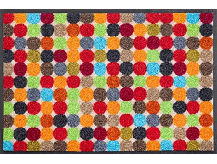 Wash+Dry Fußmatte Mikado Dots 40x60cm, bunt