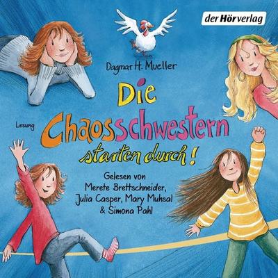 Die Chaosschwestern starten durch! - Dagmar H. Mueller, Audio, 9783844515091