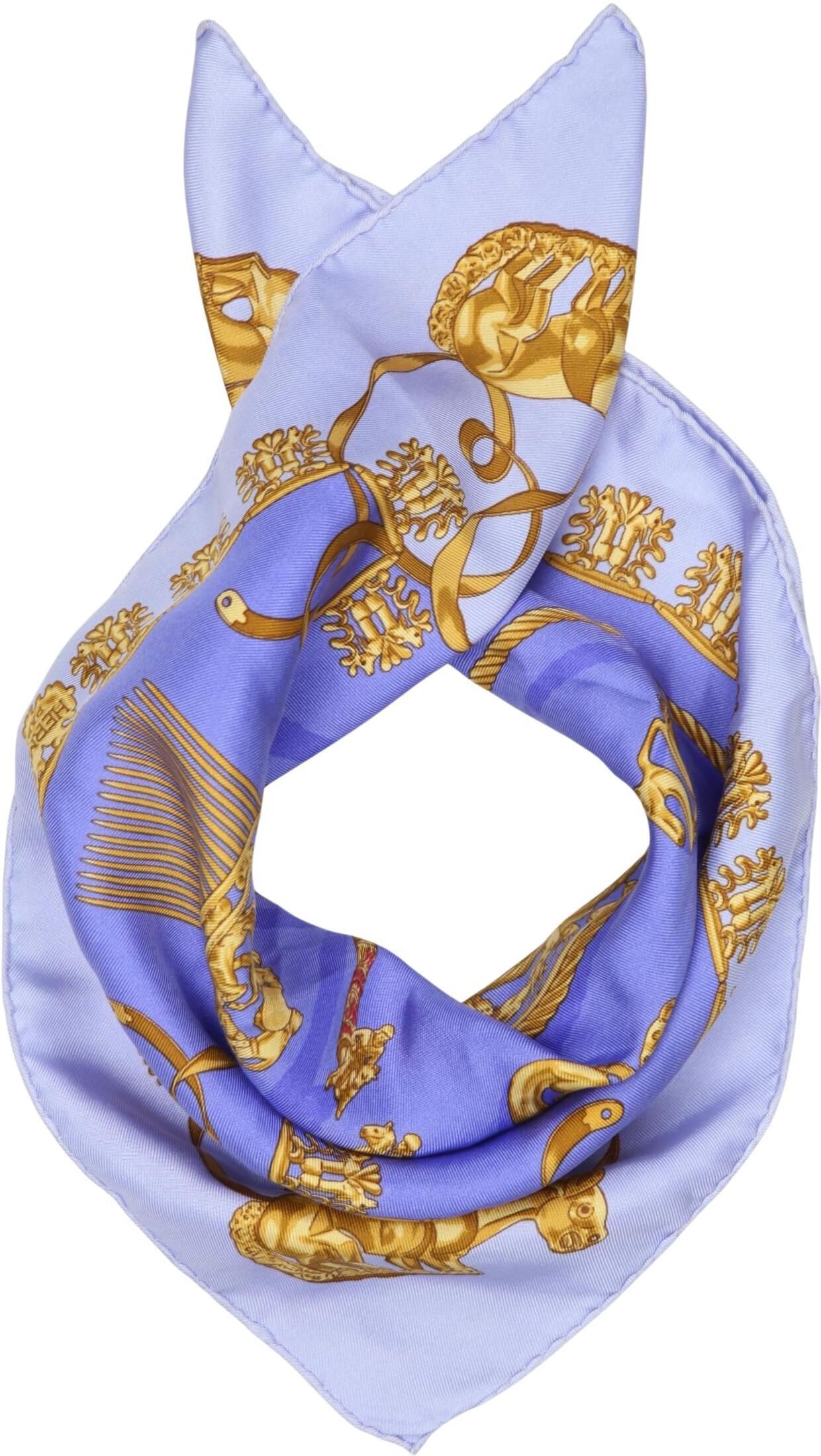 Hermès Damen Schal oder Tuch, Mehrfarbig, Seide - Second Hand
