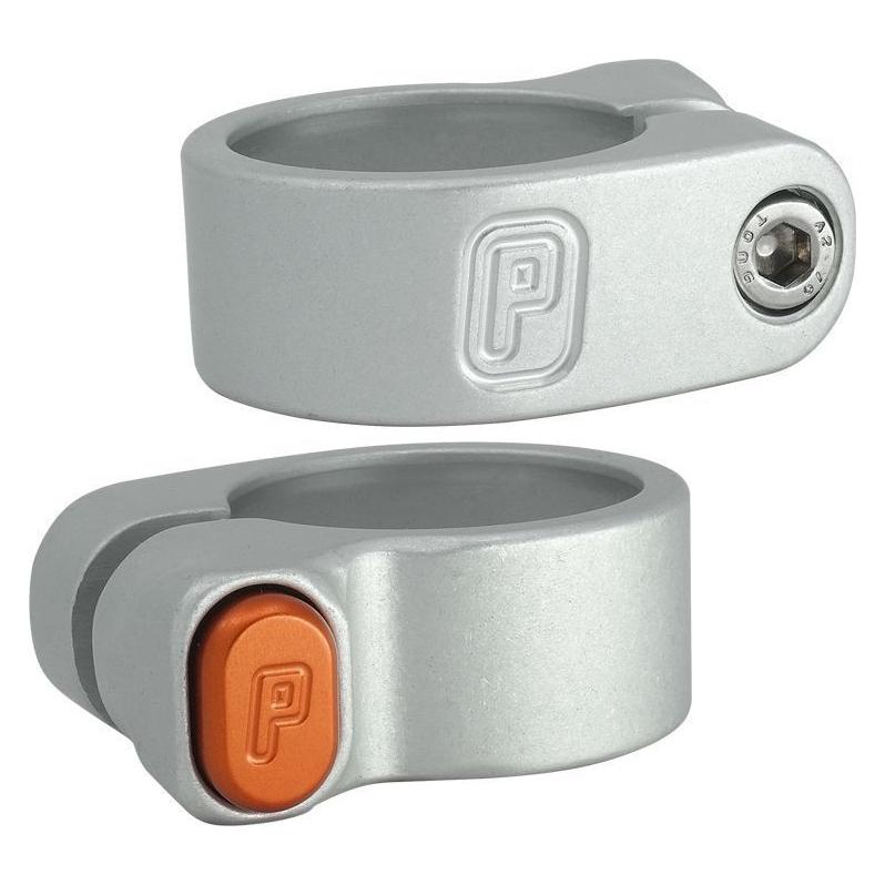 Paul Component Engineering Paul Component NOQR Sattelklemme, 30.0mm, silver/orange (72228195)