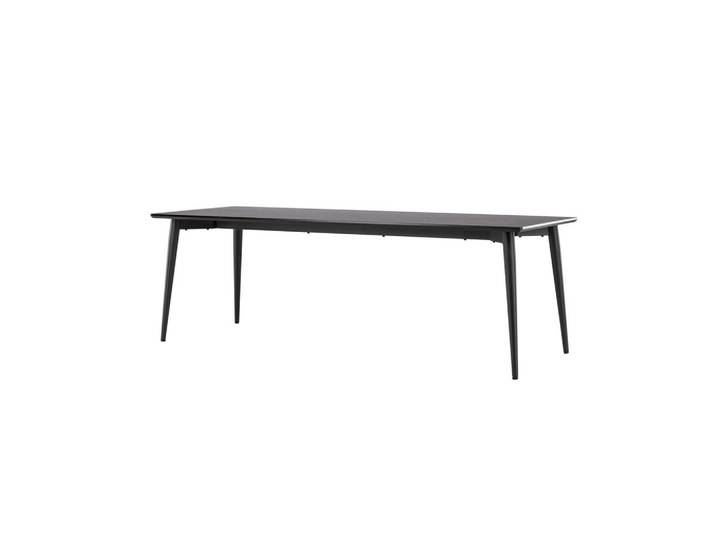 Furnlux Esstisch Ellis Schwarz 85x230x75 cm, 85x75x230 cm, Esszimmer, Esstische