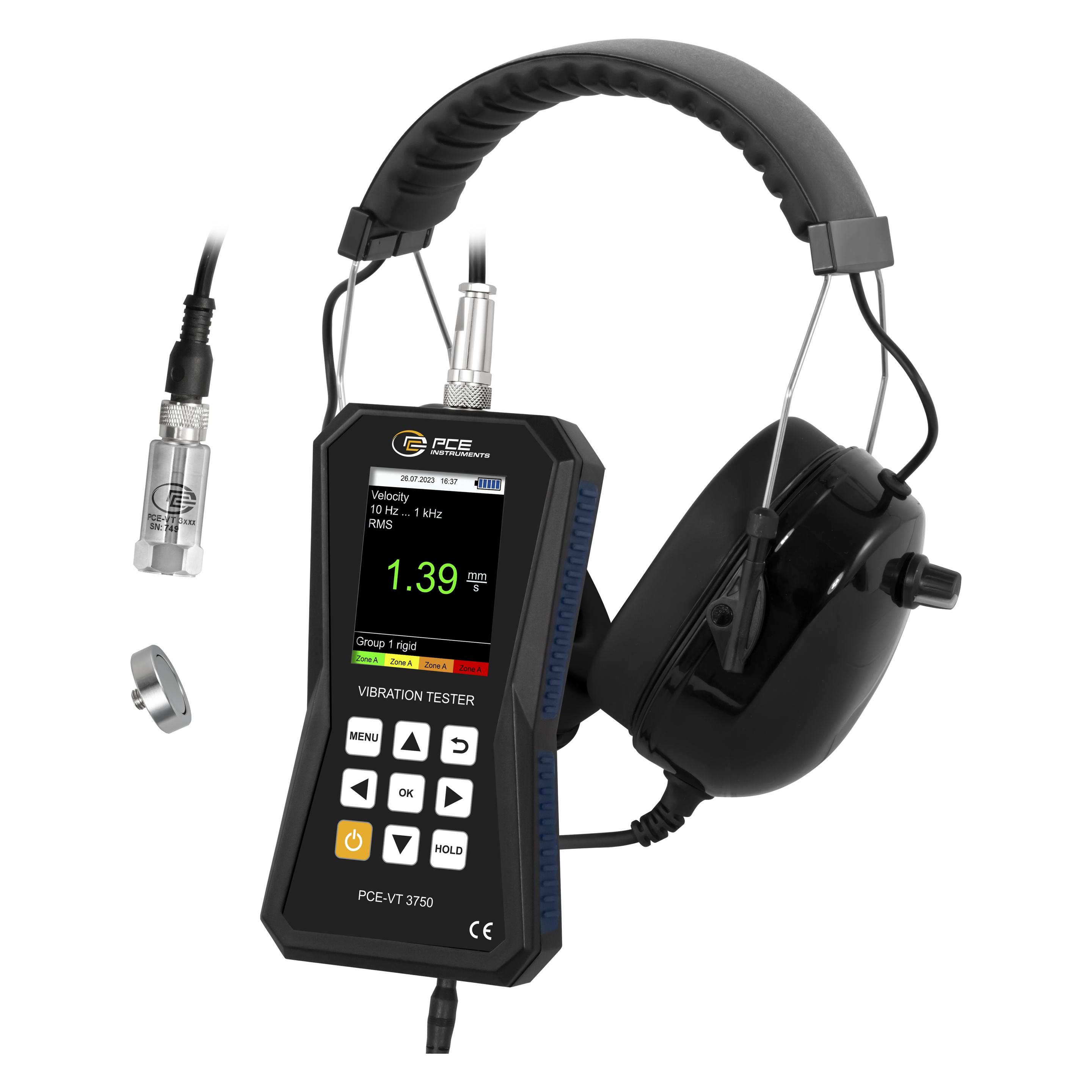 PCE Instruments Vibrationsmessgerät (PCE-VT 3750)