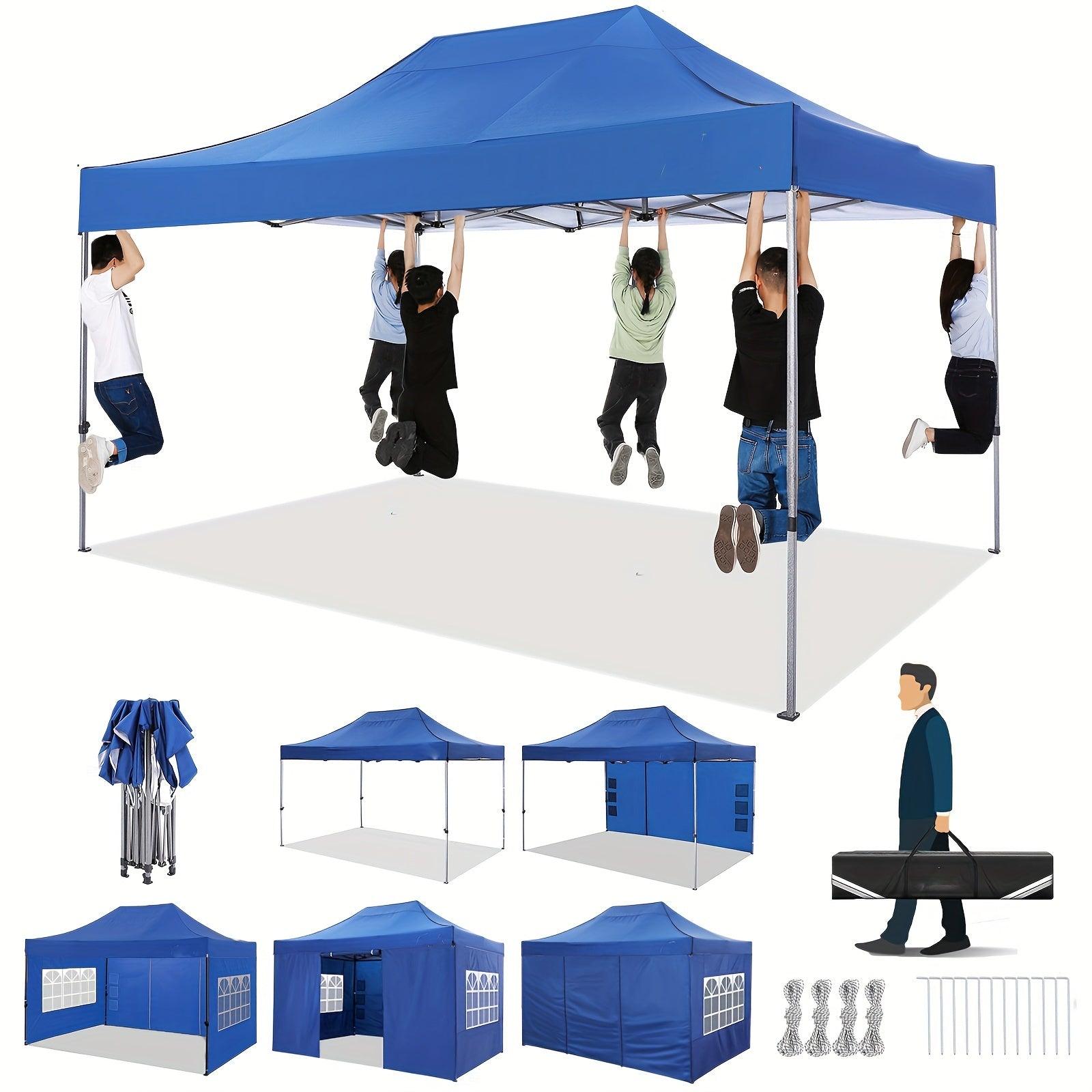 Pop-Up-Zelt - Event-Zelt - Partyzelt - Marktzelte - Außenzelt - Robuste Konstruktion - Wasserabweisendes Polyester