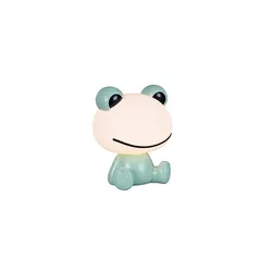 LED Tischleuchte Beistelllampe Leselampe Grün Kinderlampe Touchfunktion H 24,5 cm