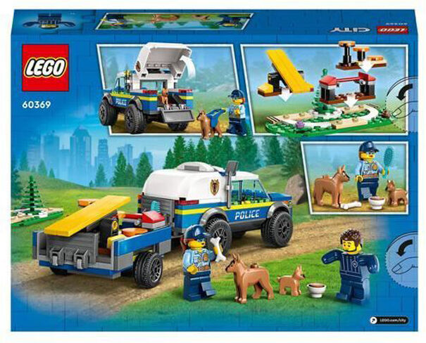 Lego TREINO CAES POLICIA 60369