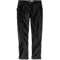 Carhartt Herren Cargohose 105461 Stretch Ripstop Knie verstärkt Black 32/32