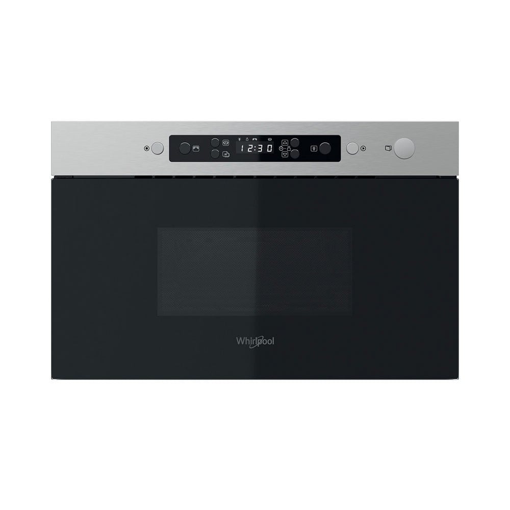 Whirlpool MBNA910X Inbouw solo magnetron Grijs linksdraaiend