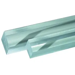 Werkstarck, Glas + Plexiglas, Plexiglas-Vierkantstäbe GS (100 cm, 4 cm)