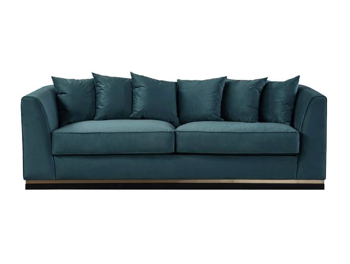 Pino 3-Sitzer Sofa - Pfauenblau