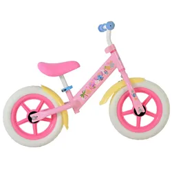 Volare Laufrad Disney Stitch 12 Zoll aus Metall, Kinderlaufrad ab 2 Jahren mit verstellbarem Sattel