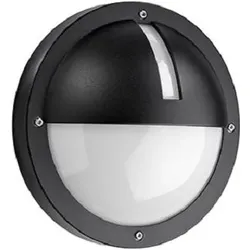 SG Leuchten Aussen-Wandleuchte UNO schwarz/opal E27 614640