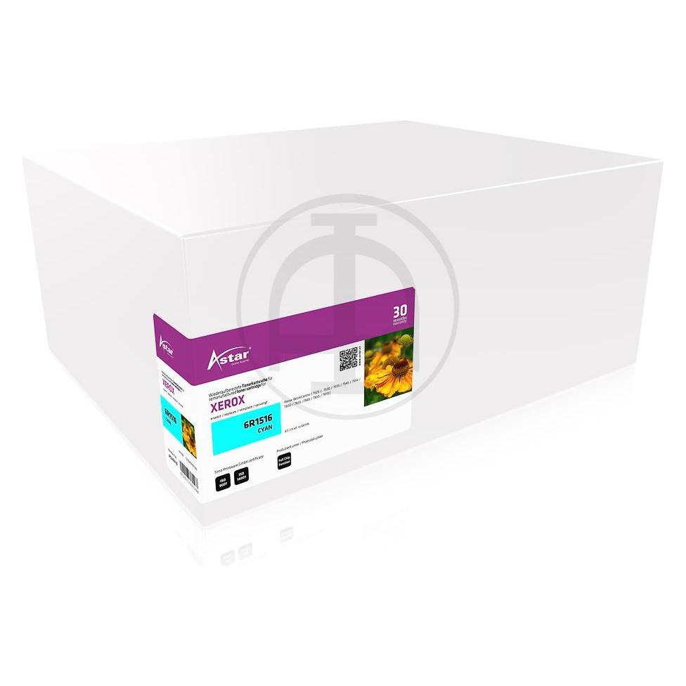 Astar AS20270 XEROX WC Toner cyan rebuilt 006R01516 15.000Seiten Chip (C) (AS20270)