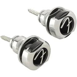 Fender Infinity Strap Locks, Chrome, Gitarre Zubehör, Silber