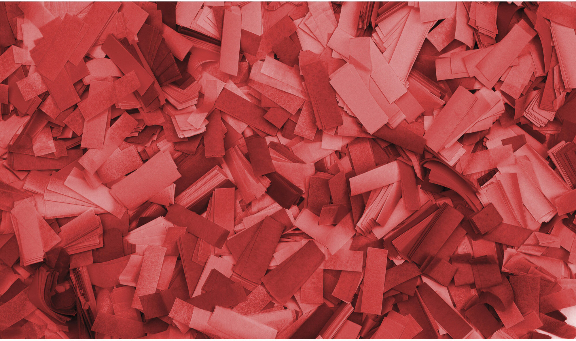 Showgear Konfetti – Rechteckig Rot, 55 X 17 Mm, 1 Kg, Feuerfest Und Biologisch Abbaubar