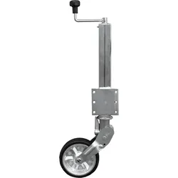 UNITRAILER automatisches Stützrad mit Griff 400 kg 60 mm 470–785 mm