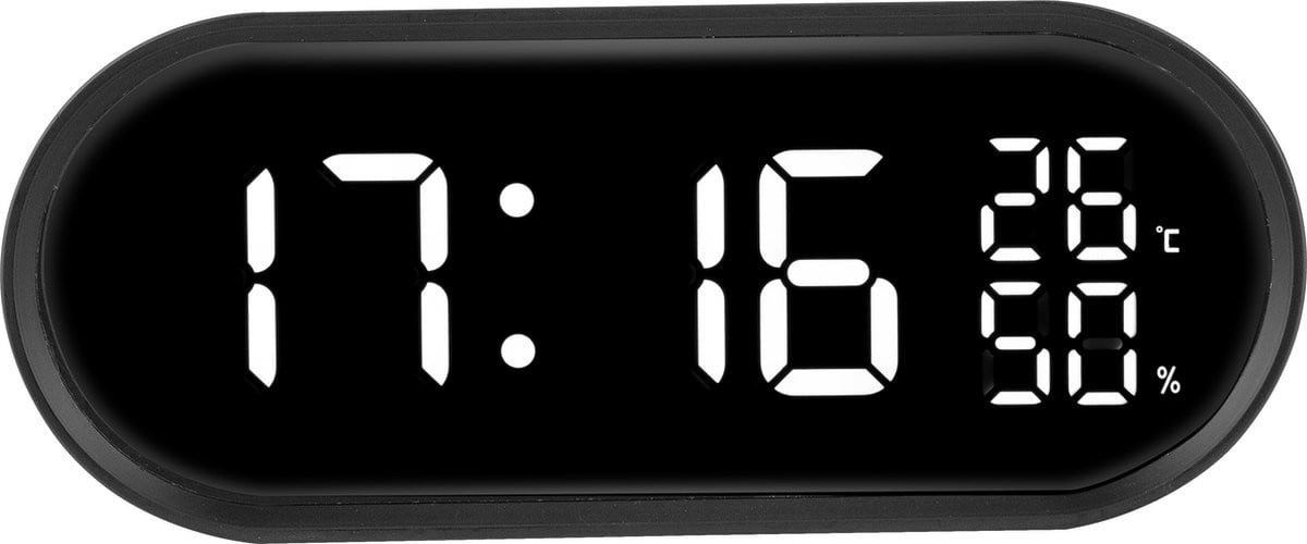 Just a Minute Digitale Wekker - Zwart