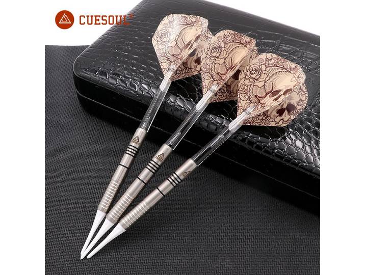 CUESOUL – jeu de fléchettes à pointe souple 90% tungstène, 16 grammes, fléchettes électroniques professionnelles, 3 pièces