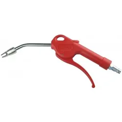 Elmag, Druckluftaufsatz, - Ausblaspistole JWL TURBO, Ø 8mm Rohr gebogen, ByPass Düse, inkl. Stecknippel