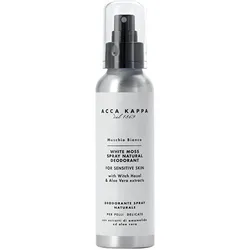 125ml Acca Kappa Muschio Bianco White Moss Spray Natural Deodorant