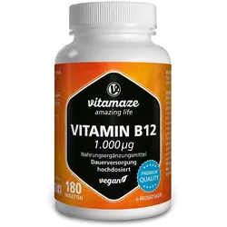 Vitamin B12 1000 ug hochdosiert vegan